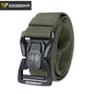 IDOGEAR Tactical Combat Belt Metal Buckle qucik release belt hook & loop Duty Mens Belt High Quality Nylon Belts 3427