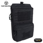 TOPTACPRO Tactical Hydration Backpack 2L MOLLE Water Bag Hydration Pouch Backpack Double Sundries Pouch 500D Cordura Nylon 8505