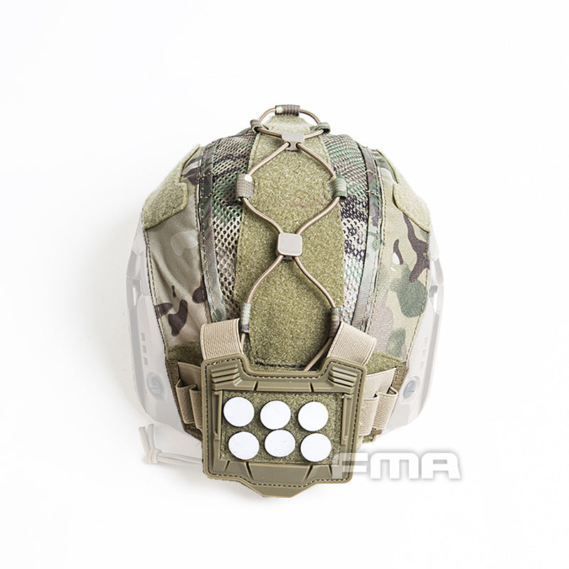 FMA Tactical Helmet Cover For Maritime Helmet with NVG Pouch Multifunctional Military Army Headwear Helmet Clothes Camouflage Outdoor 1345
