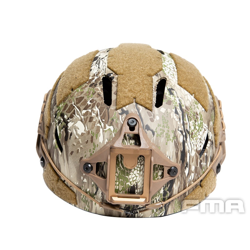 FMA Tactical Caiman Ballistic Helmet NVG Shroud Rail Headwear Helmet L/XL size Camouflage Style Outdoor Hiking Cycling Suppliers 1382B