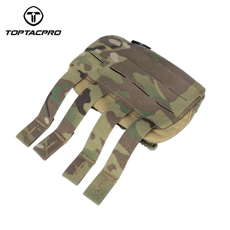 TOPTACPRO Tactical Admin Pouch MOLLE EDC Bag Utility Pouch 500D Cordura Nylon 8510