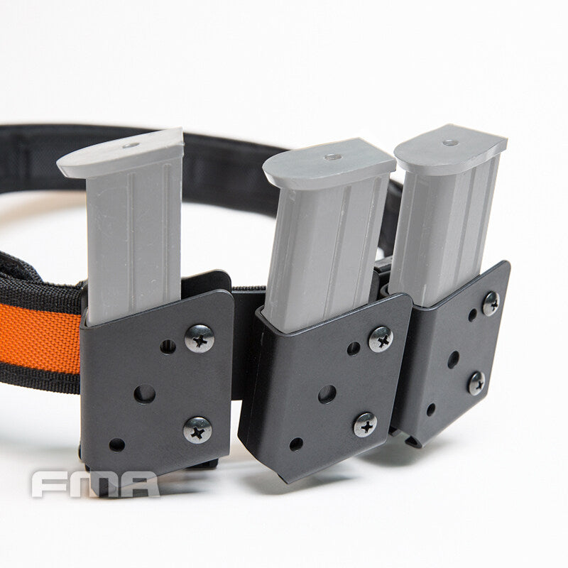IDOGEAR IPSC USPSA IDPA Tactical IPSC Belt with FMA IPSC Triple Speed Magazine Pouch Tactical Military Belt Set Special Competition TB1331