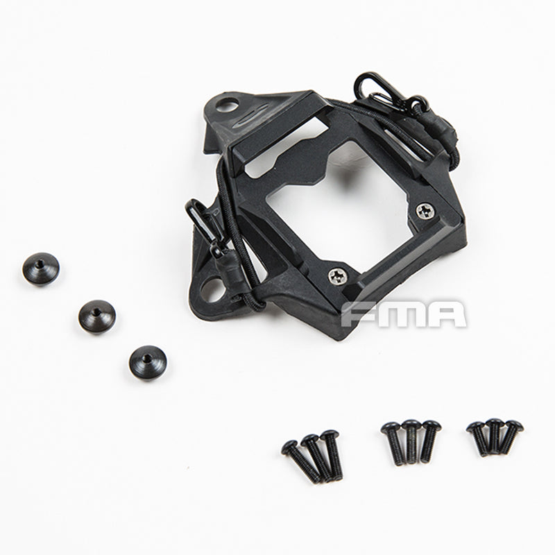 FMA Tactical Modular Bungee Shroud Aluminum for L4G24 L4G19 NVG Mount Helmet Accessories Paintball Military Hiking Army Tactical Gear