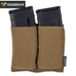 IDOGEAR Tactical Mag Pouch 556 Fast Draw MOLLE Pouch Double Open Top Elasticity Cloth 3554