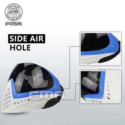 FMA F1 Tactical Full Face Mask Military Wargame Safety Mask Face Guard Paintball Anti-fog Goggle Mask F0011
