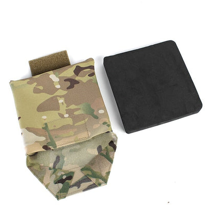 IDOGEAR PEW Tactical 3AC Side Plate Pockets 6X6 Side Pouch FERRO STYLE Belt Bag Military Camouflage Pouch Nylon Side Pouch 2pcs OT57 Wargame Survival Kit