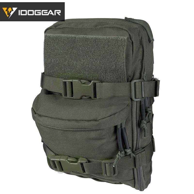 IDOGEAR Tactical Hydration Backpack Water Assault Molle Pouch Tactical Combat Accessories Multifunction Bags 3530