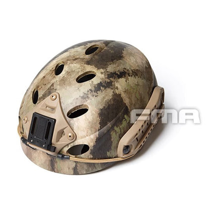 FMA Tactical Helmet Special Force Recon Headwear with Rail & NVG Shroud Military Wargame Training Portective Helmet Survival Kit 1246
