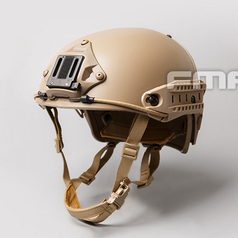 FMA CP Style Tactical Helmet 2-in-1 AF Helmet w/ Shroud Rail Protective Army Tactical Hiking Camping Wargame Military Combat Gear