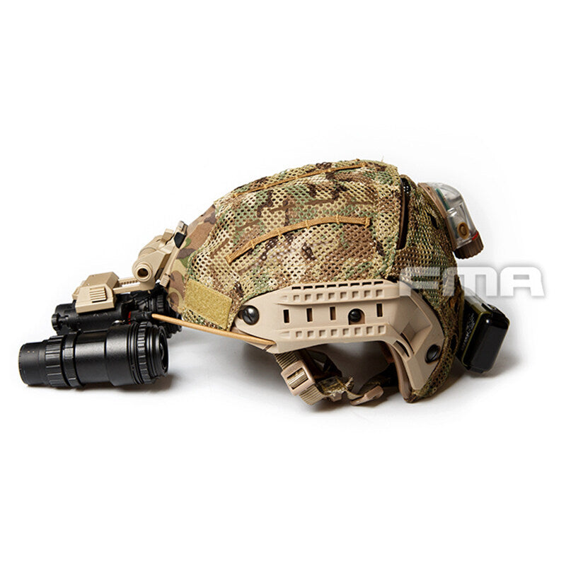 FMA Tactical Helmet Cover for AF Helmet Military Camouflage Headwear CP Helmet Cloth L Size 1282