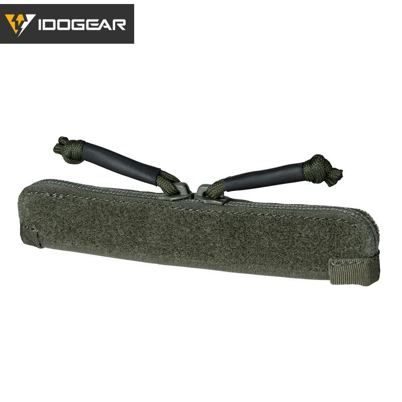 IDOGEAR Tactical Double Zipper Insert Pouch Storage Pocket Zipper Cover for JPC2.0 CPC AVS Vest