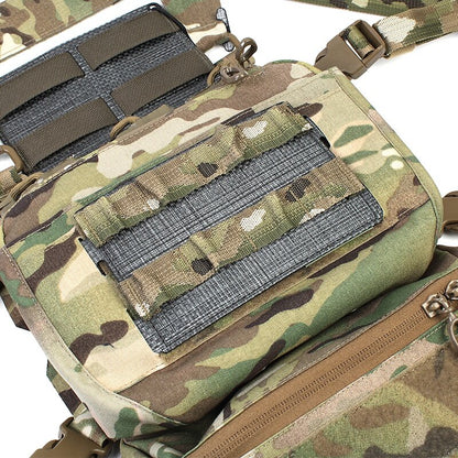 IDOGEAR PEW Tactical FORRO STYLE Adapter Front Panel Wing Panel Mount Rigid Platform FORRO STYLE Adapter Front Panel DOPE Front Flap MOLLE Adaptable OT62