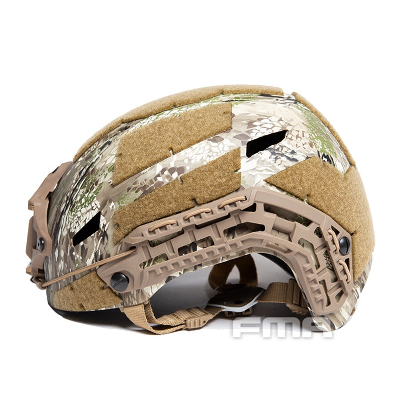 FMA Tactical Caiman Ballistic Helmet NVG Shroud Rail Headwear Helmet L/XL size Camouflage Style Outdoor Hiking Cycling Suppliers 1382B