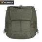 IDOGEAR Tactical Zip on Panel Pouch Military Molle Backpack Plate Carrier Bag For CPC AVS JPC2.0 NCPC Vest 3531