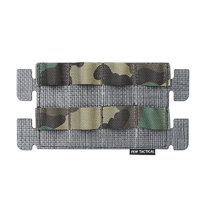 IDOGEAR PEW Tactical FORRO STYLE Adapter Front Panel Wing Panel Mount Rigid Platform FORRO STYLE Adapter Front Panel DOPE Front Flap MOLLE Adaptable OT62