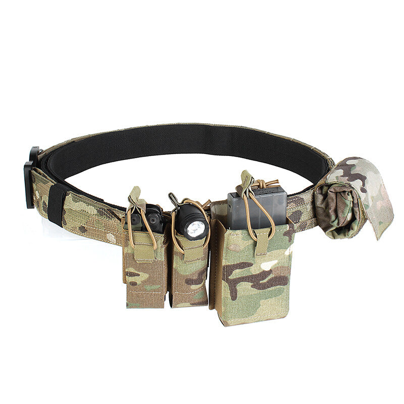 IDOGEAR 1.75inch Tactical Combat Belts Quick Release Buckle PEW TACTICAL Ronin Tactics Style Senshi Belt SL002