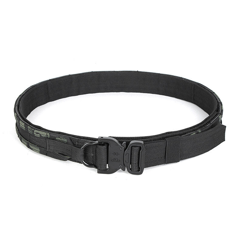 IDOGEAR 1.75inch Tactical Combat Belts Quick Release Buckle PEW TACTICAL Ronin Tactics Style Senshi Belt SL002