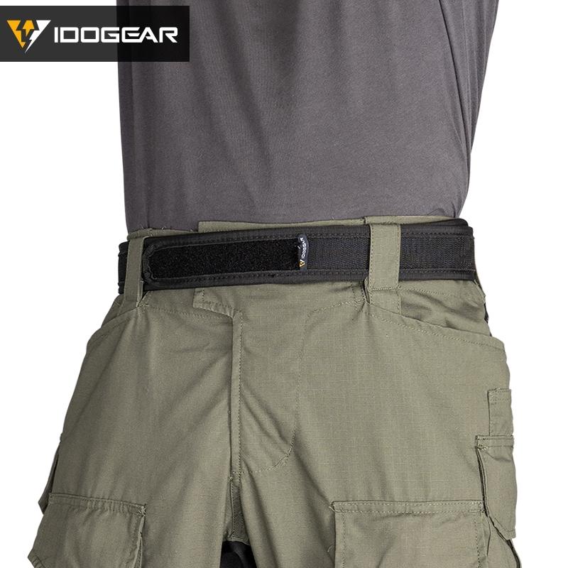 IDOGEAR 1.7" Tactical Inner Belt Mens Belt Sports Inner Belt Military 1.7" Waist Belt Nylon Black 3418