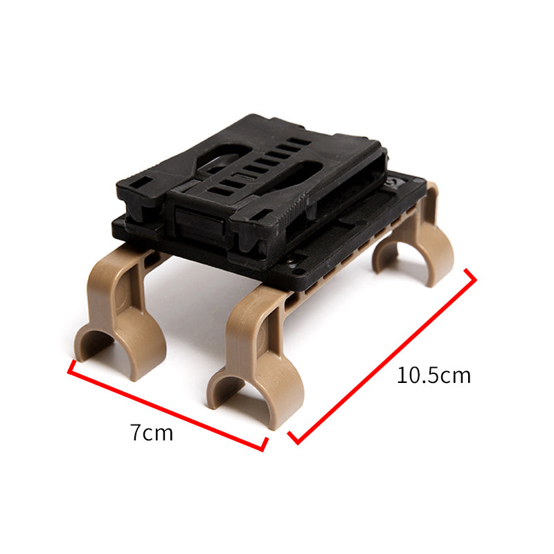 FMA Fixed Practical 4Q Independent Series Shotshell Carrier Plastic for Belt Fixed System belt clip military wargame Shotshell holder Outdoor TB1201