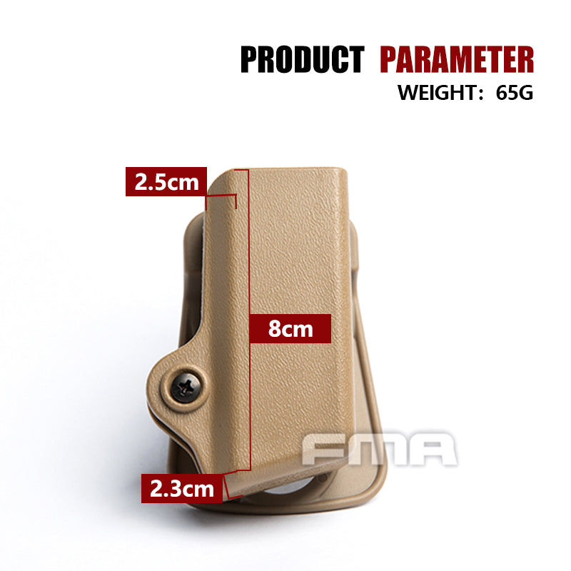 FMA Tactical Magazine Pouch G17 Mag Carrier Magazine Holder Mounter Belt K Plate Blet Clip Jacket Military Tactical Pouch TB1312