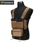 IDOGEAR Tactical Chest Rig Modular Lightweight Chest Rig MK3 Full Set Military w/ 5.56 Mag Pouch Pantiball Hiking Camping Outdoor Gear