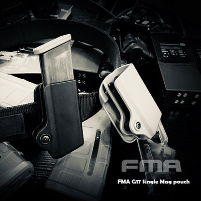FMA Tactical Magazine Pouch G17 Mag Carrier Magazine Holder Mounter Belt K Plate Blet Clip Jacket Military Tactical Pouch TB1312