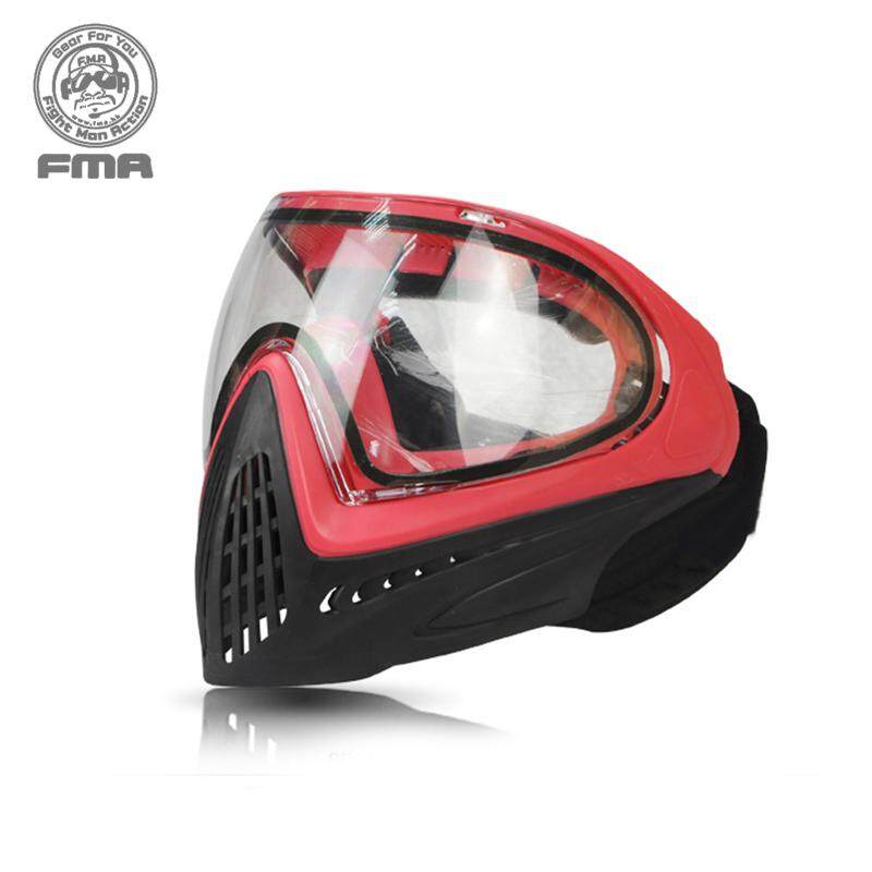 FMA F1 Tactical Full Face Mask Military Wargame Safety Mask Face Guard Paintball Anti-fog Goggle Mask F0011