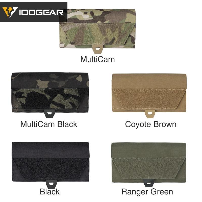 IDOGEAR Tactical Phone Pouch Universal Mobile Holder MOLLE Waist Phone Pouch Quick Release 3582