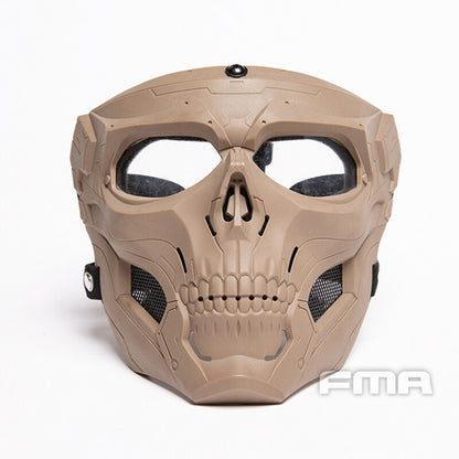 FMA Tactical Full Face Mask Skull Protective Duty Army Cosplay Skull Face Mask Wargame Cover 1390