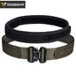 IDOGEAR Tactical 2" Belt with Adjustable Inner Belt MOLLE Metal Buckle Men Outdoor Hiking Training Camping Accessories 3415