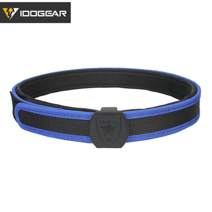 IDOGEAR IPSC USPSA IDPA Belt Set Special Competition Tactical Waist Belt with 4 Pcs IPSC FMA IPSC Multi-angle Speed Magazine Pouch Belt + Magazine Pouch Set