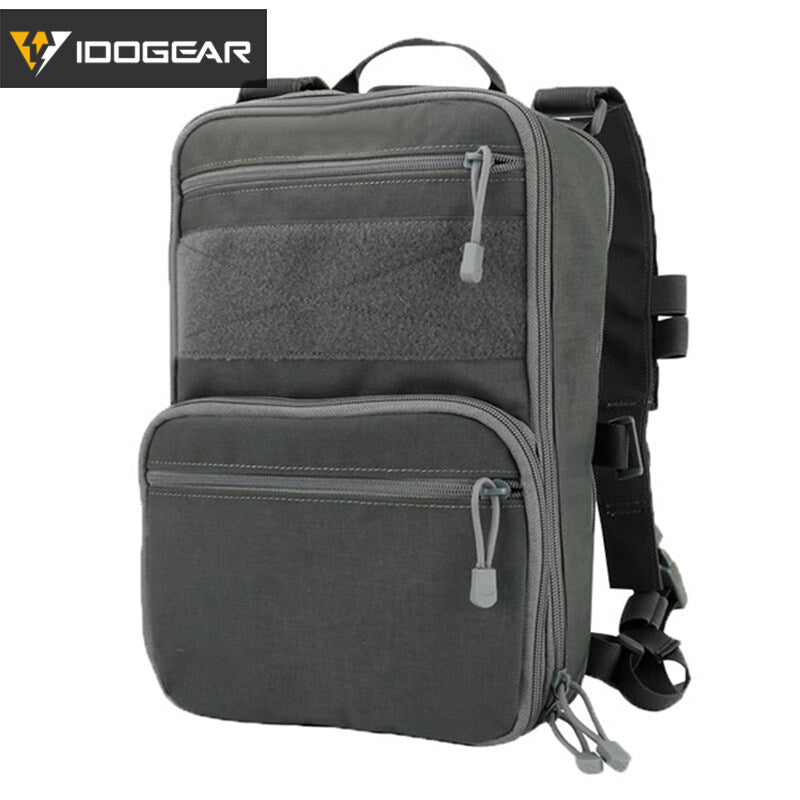 IDOGEAR 410 Flatpack Tactical Backpack Multi-purposed Rucksack Military Utility MOLLE Bag Paintball  3562 Camouflage Fans Accessories
