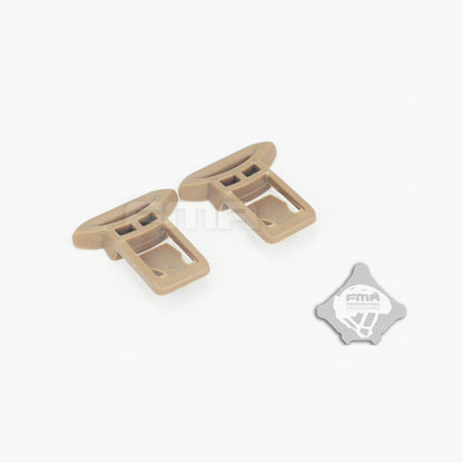 FMA Tactical Goggle Swivel Clip 2pcs For Helmet Side Rails Tactical Combat Plastic Mount Helmets Quick Release Accessories Outdoor