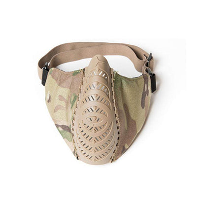 FMA Tactical Face Mask Combat Face Cover Breathable Mesh TPU military Cycling Half Face Mask Tactical Military Gear 1296