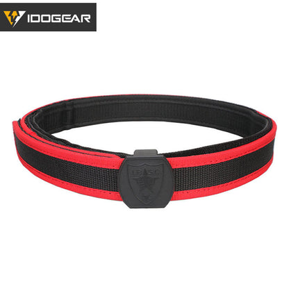 IDOGEAR IPSC USPSA IDPA Belt Set Special Competition Tactical Waist Belt with 4 Pcs IPSC FMA IPSC Multi-angle Speed Magazine Pouch Belt + Magazine Pouch Set