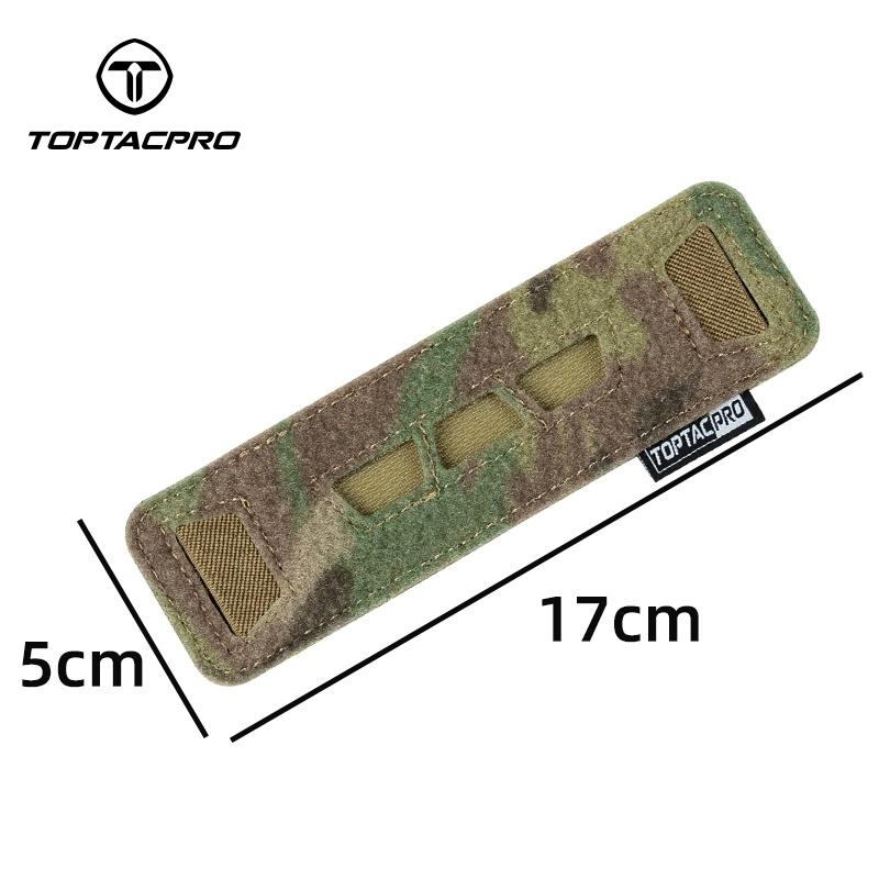 TOPTACPRO Tactical Glow Sticks Pouch Camouflage Light Sticks Holder Carrier America Geuine CP Fabric 8509