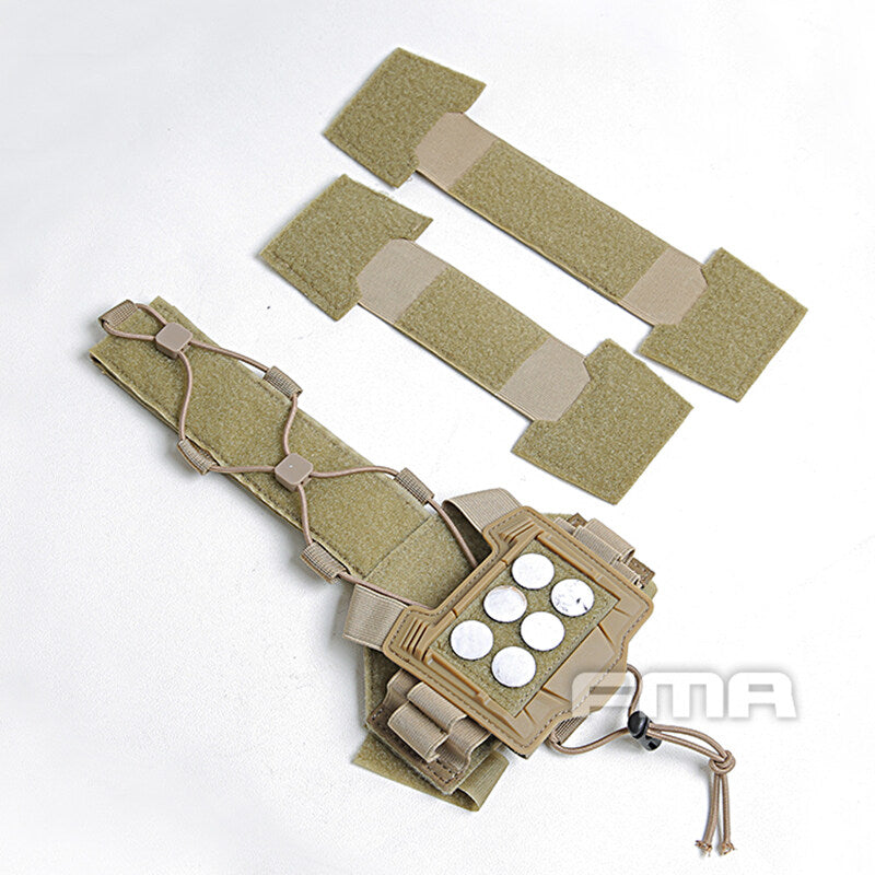 FMA Tactical Universal Agility Bridge Helmet Cover with NVG Battery-Pouch For Tactical Helmet 1368