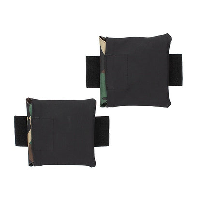 IDOGEAR PEW Tactical 3AC Side Plate Pockets 6X6 Side Pouch FERRO STYLE Belt Bag Military Camouflage Pouch Nylon Side Pouch 2pcs OT57 Wargame Survival Kit