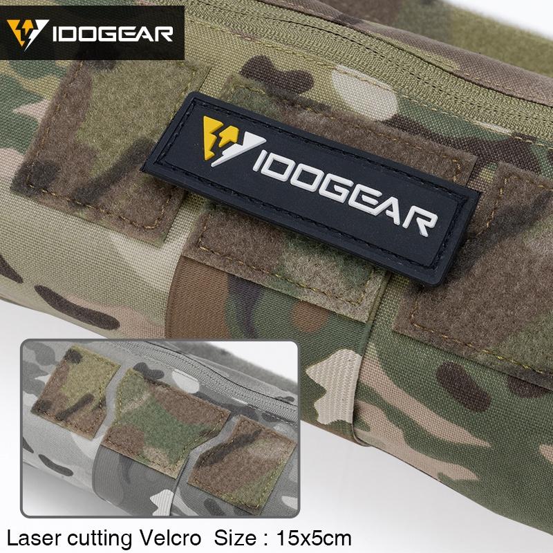 IDOGEAR Tactical Mini Dangler Drop Pouch For JPC CPC LBT D3CR MK3 MK4 Plate Carrier Chest Rig Tactical Tool Storage Fanny Pack Multicam 3584