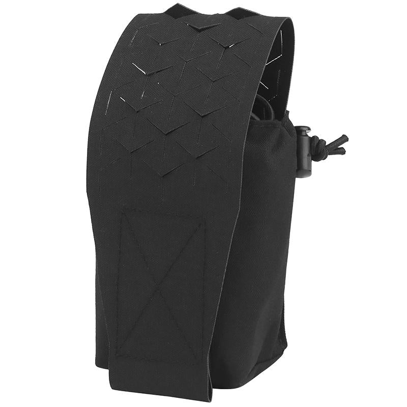 IDOGEAR Tactical Mulfunctional SPUD Pouch Universal Radio Pouch Storage Pouch Laser Cut Lightweight Adjustable Camo Military Wargame Outdoor MG-75