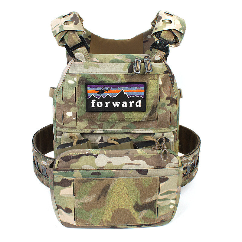 IDOGEAR PEW Tactical FCPC V5 Special Zipper FERRO STYLE Zipper Cover for FCPC V5 Only Military Tactical Vest Accessories OT59 Military Combat Survival Kit