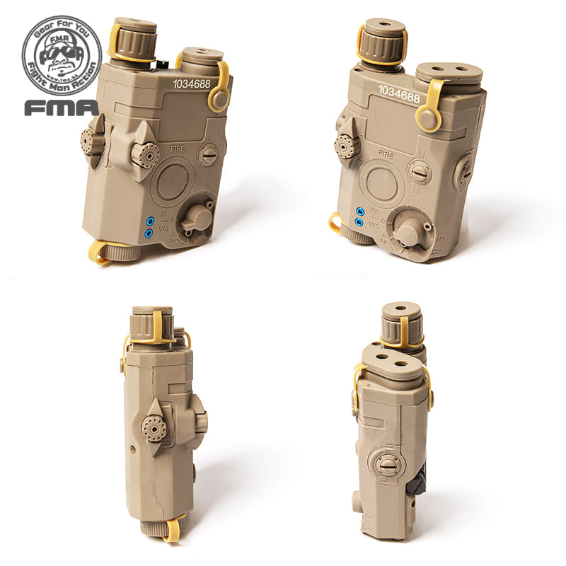FMA PEQ 15 LA-5 Tactical Green Laser Light PEQ-15 Case Box Paintball Military Hiking Army Tactical Gear Outdoor
