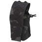 IDOGEAR Tactical Mulfunctional SPUD Pouch Universal Radio Pouch Storage Pouch Laser Cut Lightweight Adjustable Camo Military Wargame Outdoor MG-75