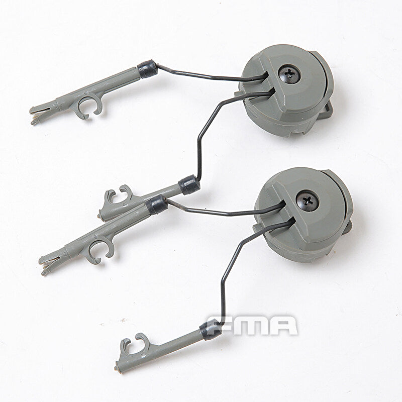 FMA Tactical OPS CORE Helmet Rail Adapter Set For Peltor Comtac Headset Holder Tactical Accessories Outdoor
