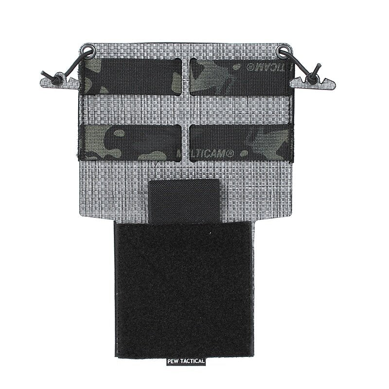 IDOGEAR PEW Tactical ATAK Chest Rig Hanging Panel Ferro Style Molle Military Chest Expansion Panel MK4 D3CRM Camouflage OT60 Wargame Survival Kit