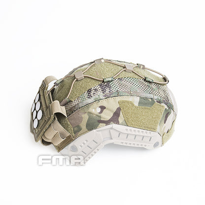 FMA Tactical Helmet Cover For Maritime Helmet with NVG Pouch Multifunctional Military Army Headwear Helmet Clothes Camouflage Outdoor 1345