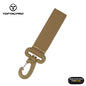 TOPTACPRO Tactical Wiregate Carabiner Snap Clip Hook Belt Keychain Multi-function Gloves Hooks 8903