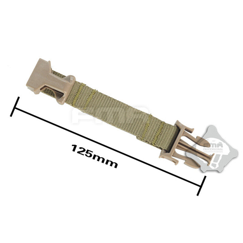 FMA Tactical Helmet Extender Strap Suspension Chin Extender Strap Helmet Hanging Lengthening Tactical Helmet Extender Strap 948