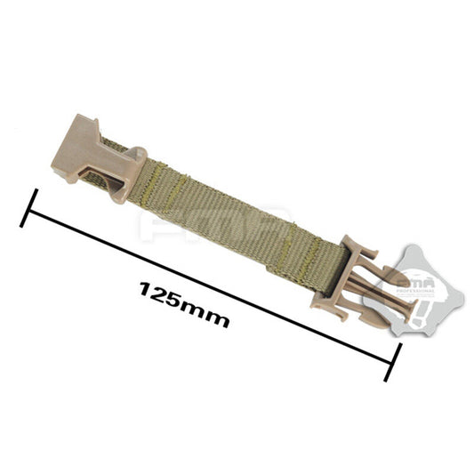 FMA Tactical Helmet Extender Strap Suspension Chin Extender Strap Helmet Hanging Lengthening Tactical Helmet Extender Strap 948