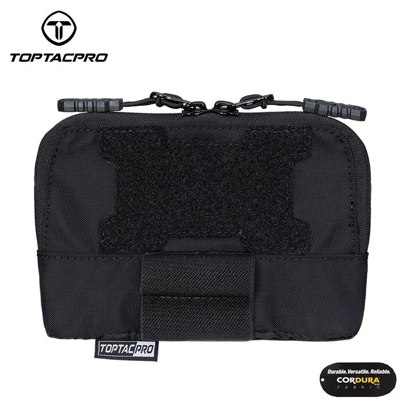 TOPTACPRO Tactical Admin Pouch MOLLE EDC Bag Utility Pouch 500D Cordura Nylon 8510